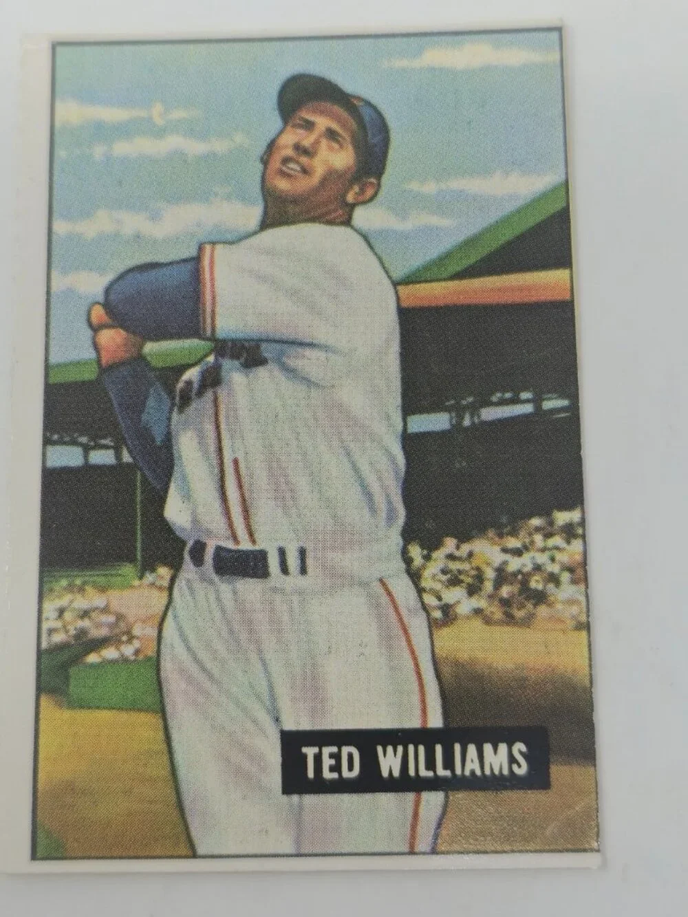 1977 Dover Classic Baseball Cards Reprints - Ted Williams 1951 Bowman
